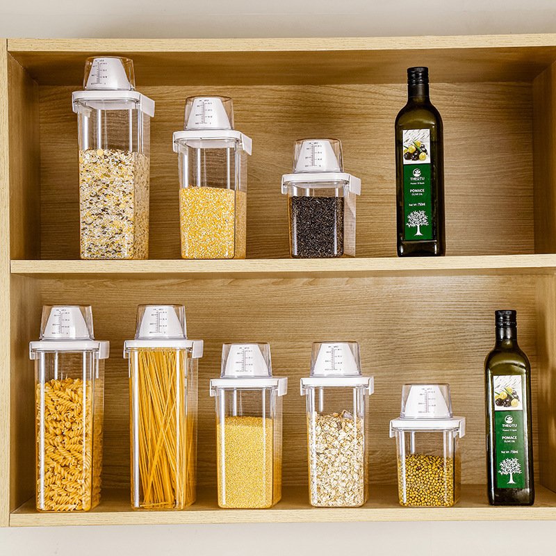 Wholesale Pet Food Container Storage Box For Kitchen Grain Rice Container Storage Box With Lid