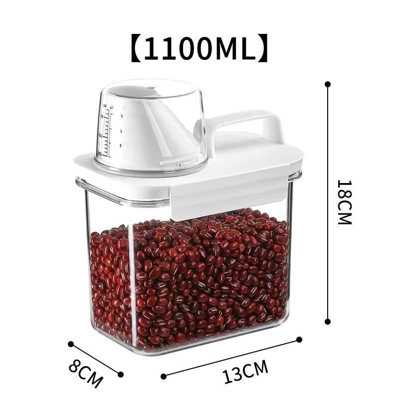 Wholesale Pet Food Container Storage Box For Kitchen Grain Rice Container Storage Box With Lid