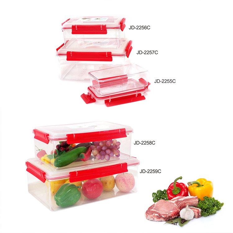 Clear PC Food Containers 2L/3L/6L/8L/11.5L Food Storage Boxes Airtight Plastic Food Storage