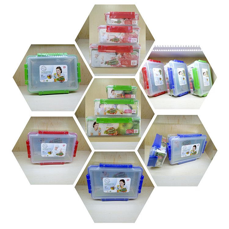 Clear PC Food Containers 2L/3L/6L/8L/11.5L Food Storage Boxes Airtight Plastic Food Storage