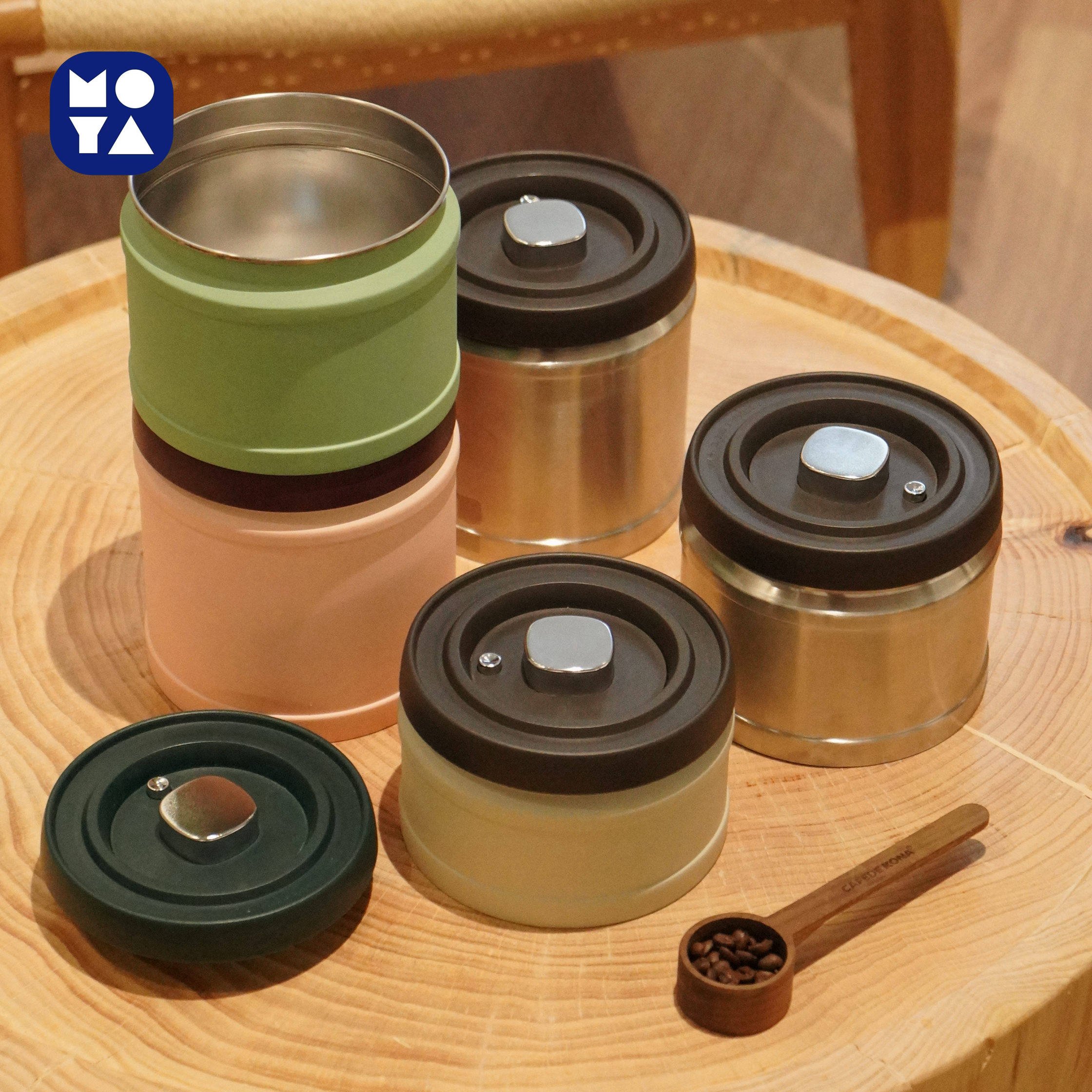 Custom Logo Portable 304 Food Storage Containers with Silicone Lids Stainless Steel Lunch box