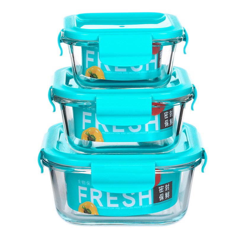 10 Pack Glass Food Storage Containers, Glass Meal Prep Containers with Lids Leak Proof, Microwave & Freezer Safe (34oz & 12oz)