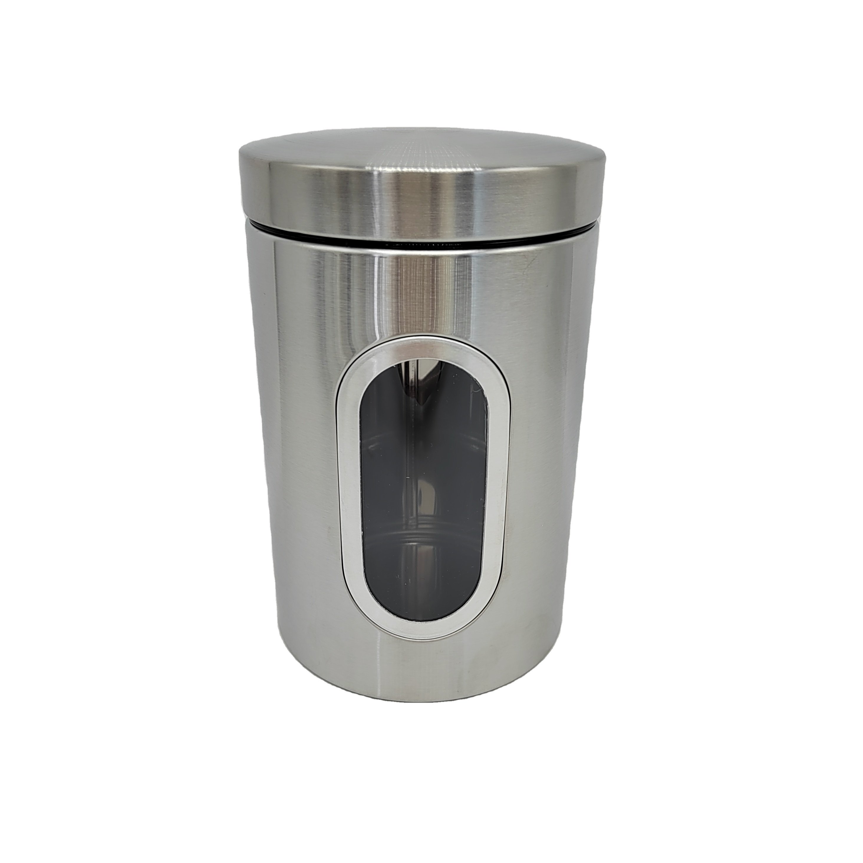 Set of 3 Pcs Stainless Steel Food Storage Container Storage Jar Sealed Can Travel Portable Tank Storage Box Seasoning Jar