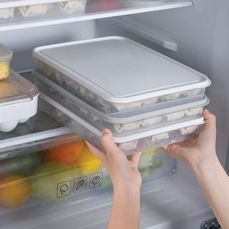 Household Box Plastic Food Bread Kitchen Bag Drawer Holder Cake Carrier Cover Acrylic Eco Storage Container kitchen tool