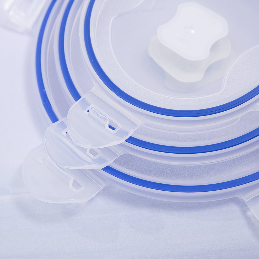 Stackable airtight plastic pp food storage container set with lid