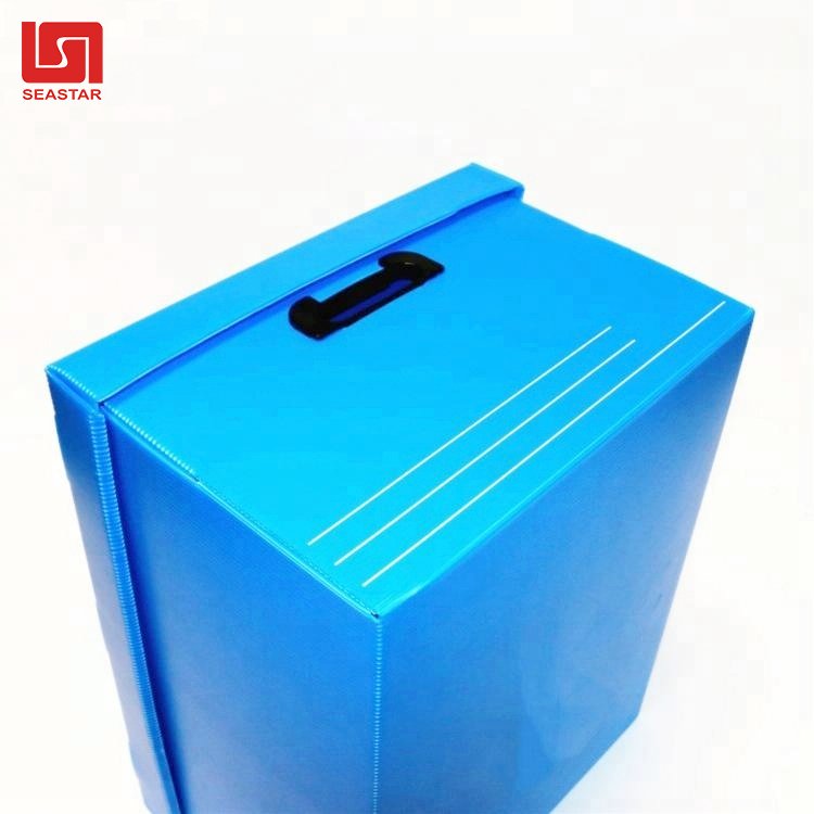 Hot Sale Factory Supply Pp Corrugated Plastic Foldable storage Moving box