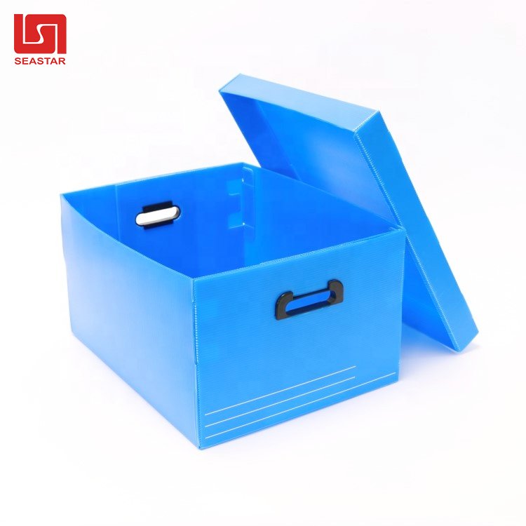 Hot Sale Factory Supply Pp Corrugated Plastic Foldable storage Moving box