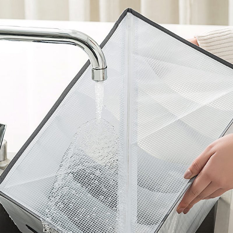 Wardrobe Clothes Organizer 7 Grids Closet Organizers Clothing Storage Bins Foldable Drawer Clothes Compartment Storage Box