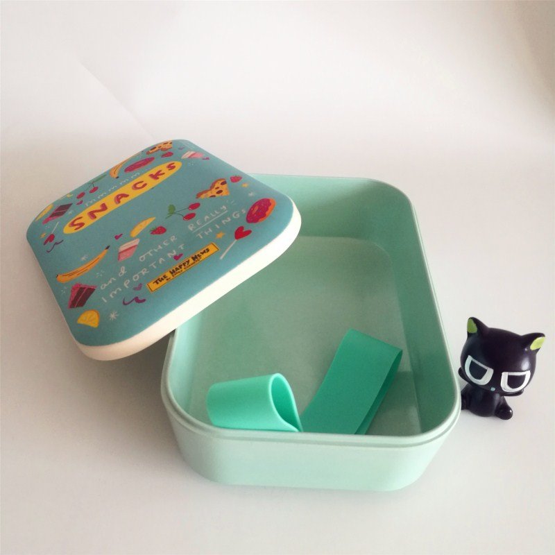 Bamboo Fiber Lunch box Biodegradable Lunch Bento Box with Lid for Food Storage