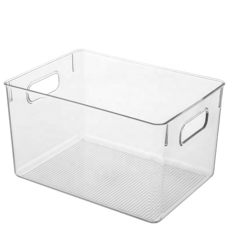 BPA Free Fridge Freezer Box Bins Refrigerator Organizer Stackable Food Storage Containers Drawer Organizers For Egg And Food