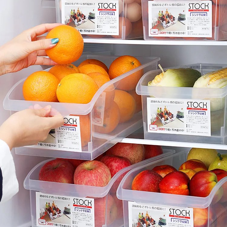 Food Storage Organizer Bins Refrigerator Organization Box For Kitchen Storage Fridge Storage Organizer