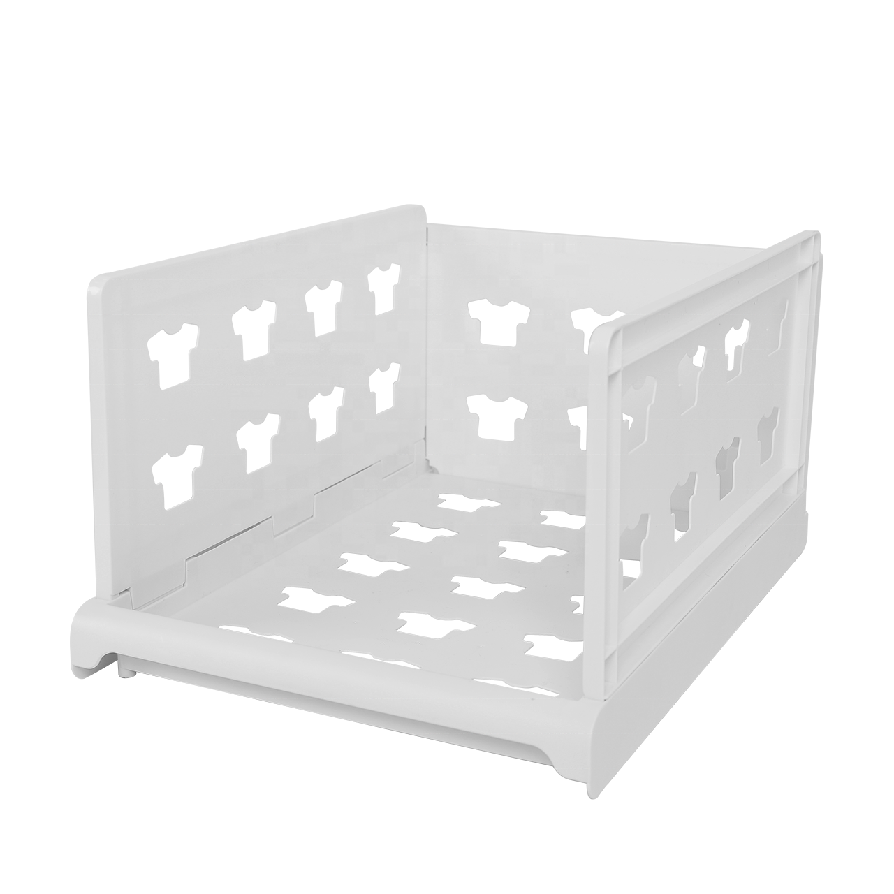 Hot Selling Stackable Cabinet Wardrobe Organizer Drawer Folding Clothes Storage Racks and Boxes