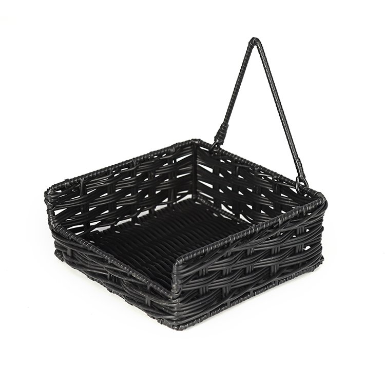 Iron Hemp Rope Woven Magazine File Holder Square Shape Desktop Storage Display Rack Drawers Storage Box Shelf Use Boxed