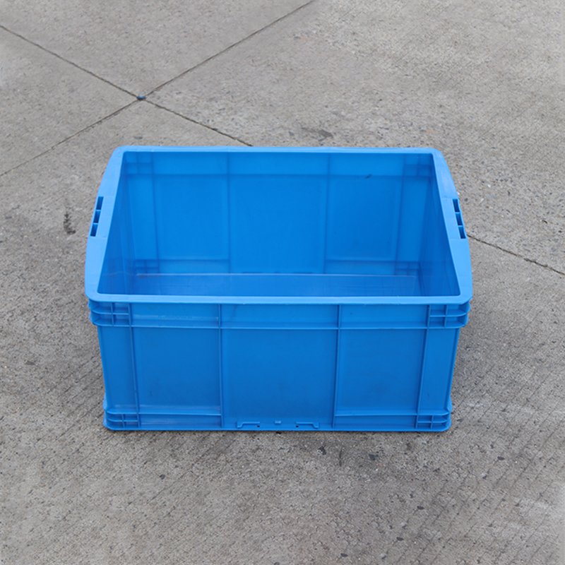 Wholesale Solid Style HDPE Material Plastic Crates Turnover Boxes High Quality Plastic Storage Boxes