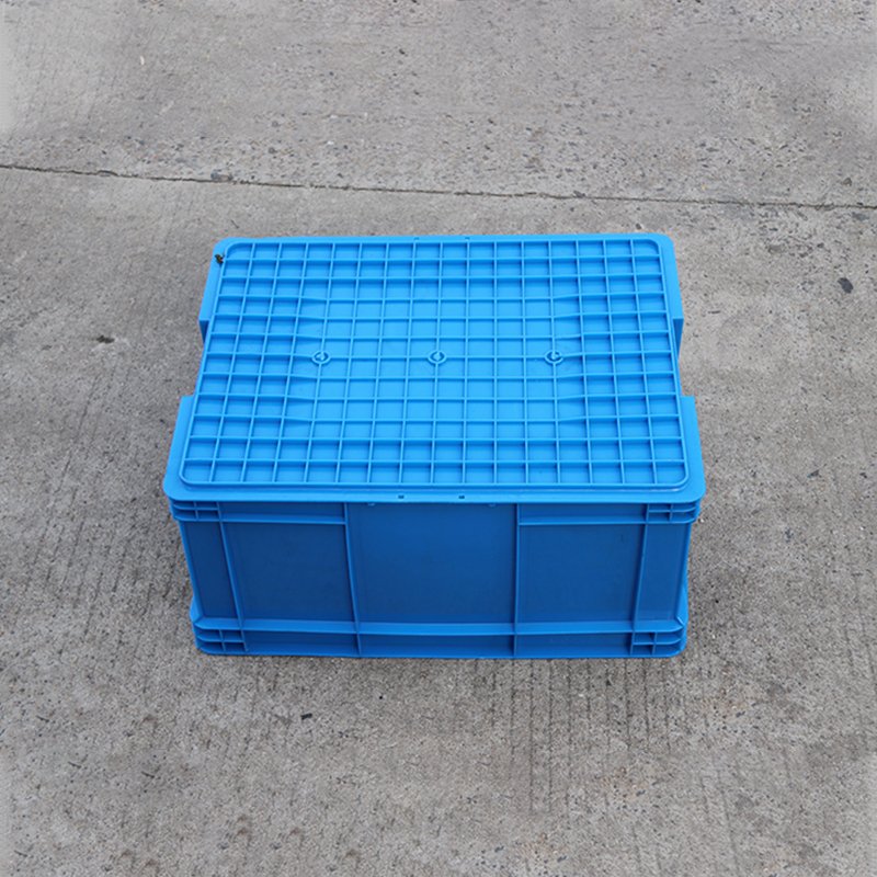 Wholesale Solid Style HDPE Material Plastic Crates Turnover Boxes High Quality Plastic Storage Boxes