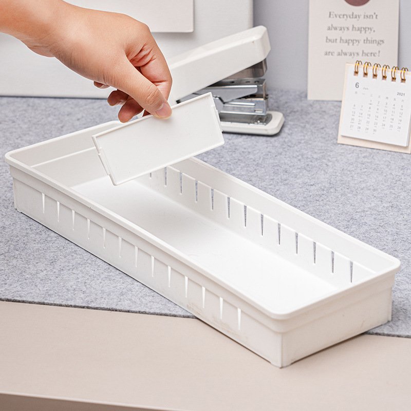 Kitchen Household Separate Drawer Storage Box Large Capacity Plastic Drawer Organizer Tray