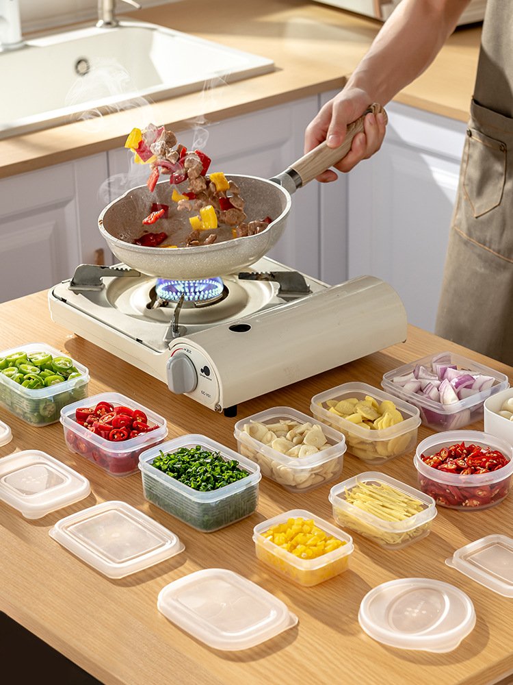 Factory Supply Reusable Kitchen Desktop Sundries Boxes Price Airtight Food Storage Containers With Lids