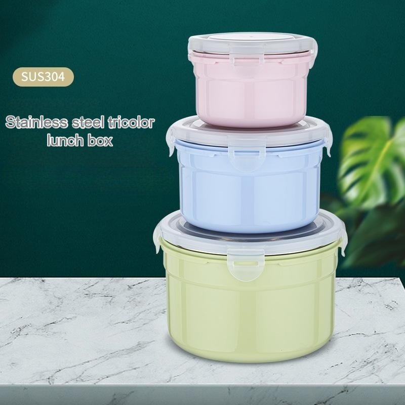 wholesale crisper Lunch Box 304 Stainless Steel Food Storage Container Fresh Lunch Box For Kids Adults