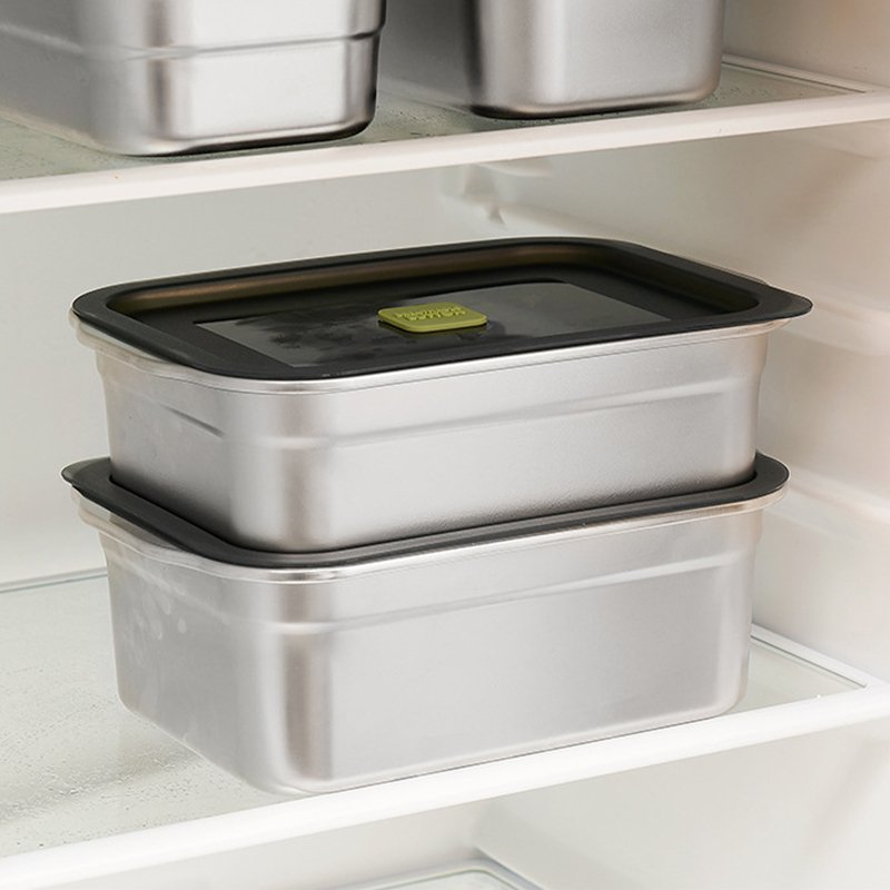 New Arrival Rectangle Stainless Steel Sealed Crisper Box Insulation Food Keeper Storage Baby Food Storage Containers