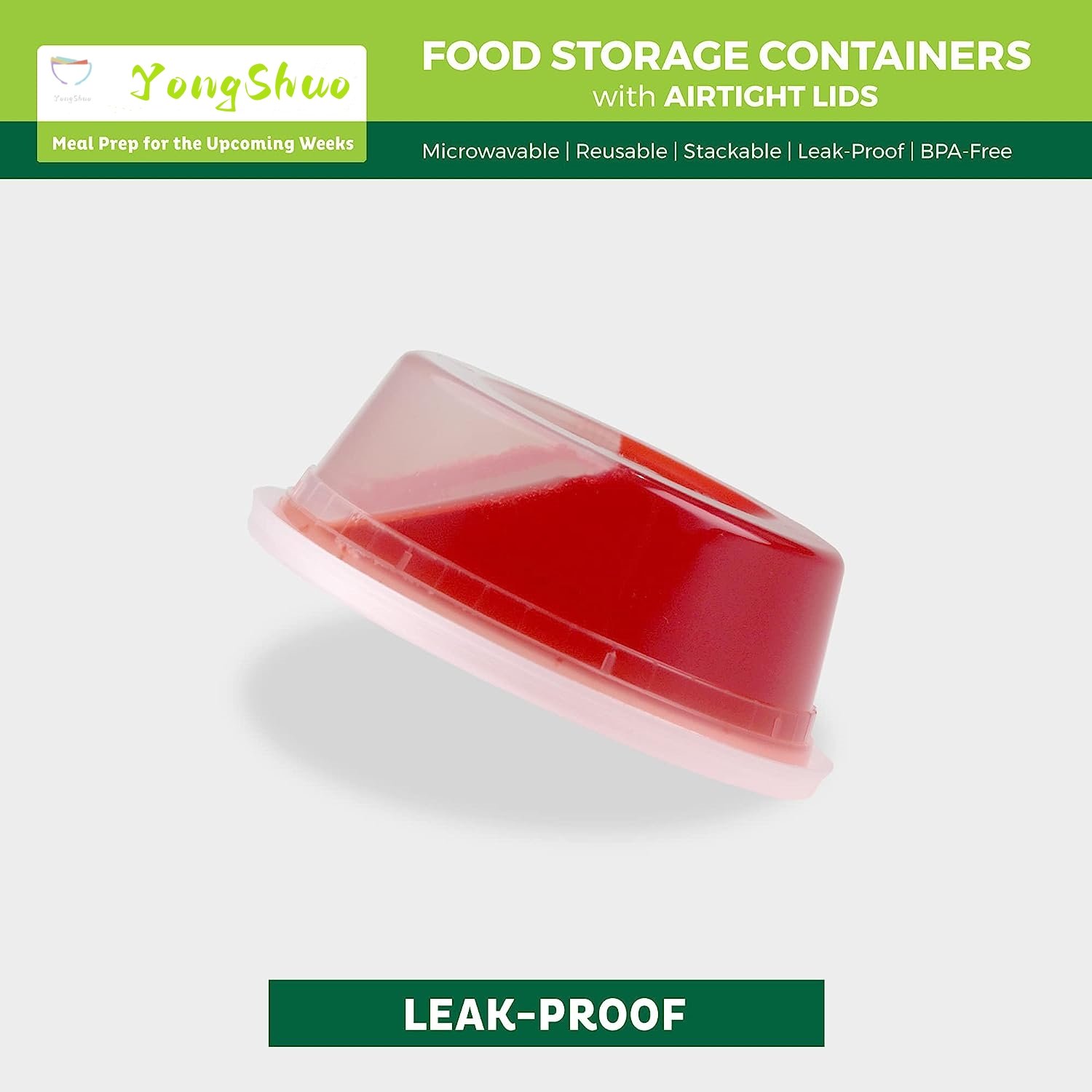 Clamshell Food Container Food Storage Containers Set with Lids Food Storage Container Box Set Kitchen Accessories