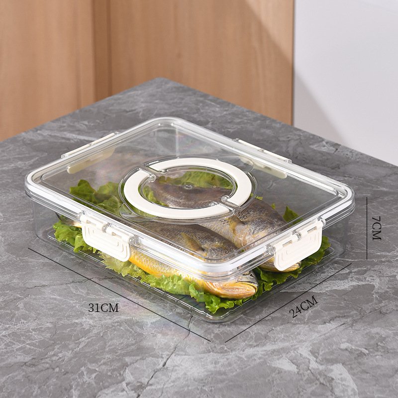 ET Hot Sale Divided Serving Tray With Lid and Handle Kitchen Food Storage Box Packing Candy Chocolate Boxes With Custom Dividers