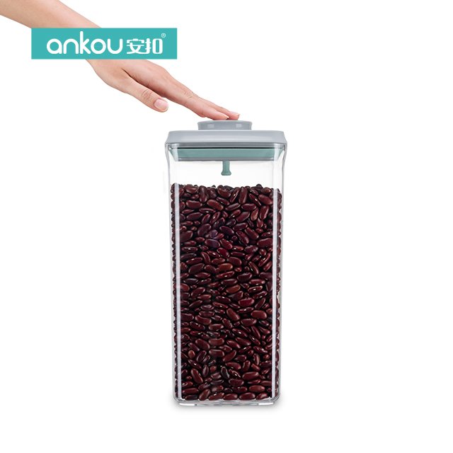 Wholesale Plastic Bulk Food Storage Container Kitchen Organizer Airtight Cereal Container plastic kitchen storage container