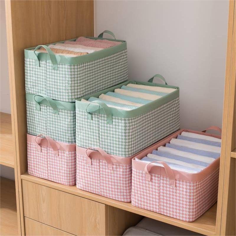 Good quality New Clothes Organizer For Closet Wardrobe Foldable Fabric Drawer Organizer for Clothing Storage Box