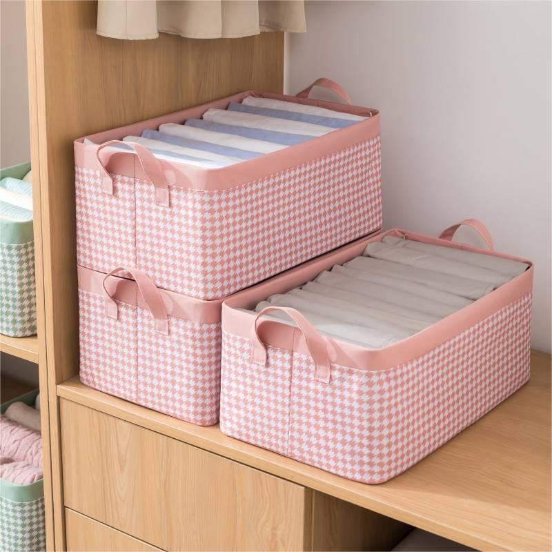 Good quality New Clothes Organizer For Closet Wardrobe Foldable Fabric Drawer Organizer for Clothing Storage Box