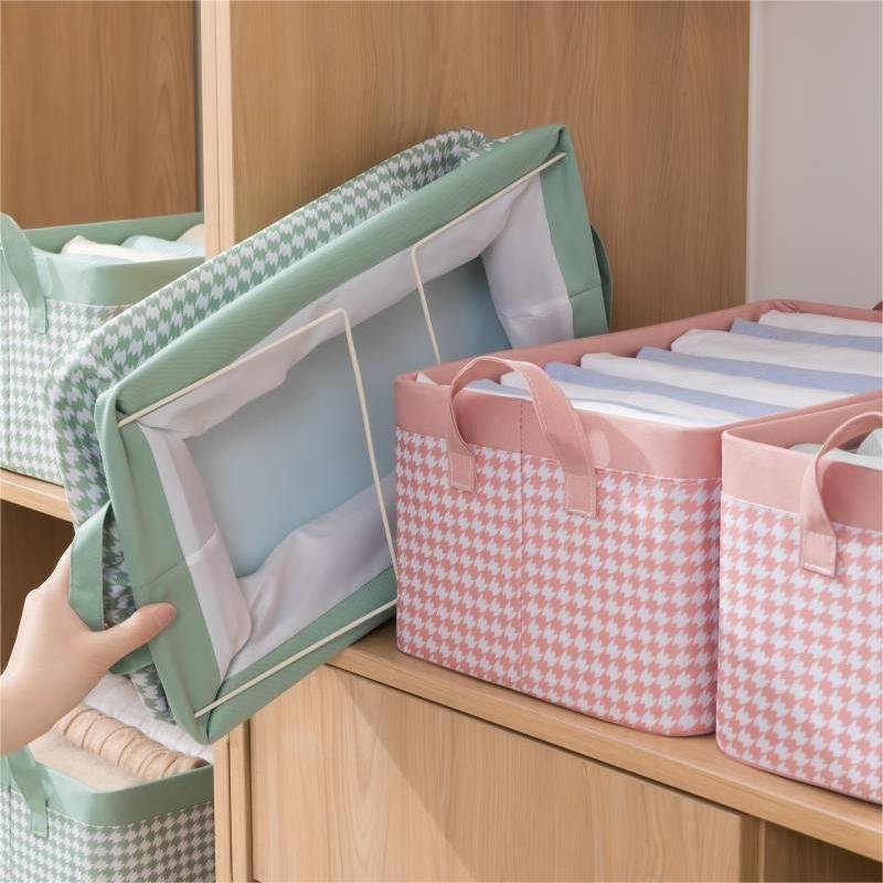 Good quality New Clothes Organizer For Closet Wardrobe Foldable Fabric Drawer Organizer for Clothing Storage Box