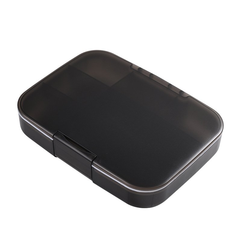 KYPL251 New High-capacity Sealed Pill Box Waterproof Portable One-week Pill Box Transparent Pill Case