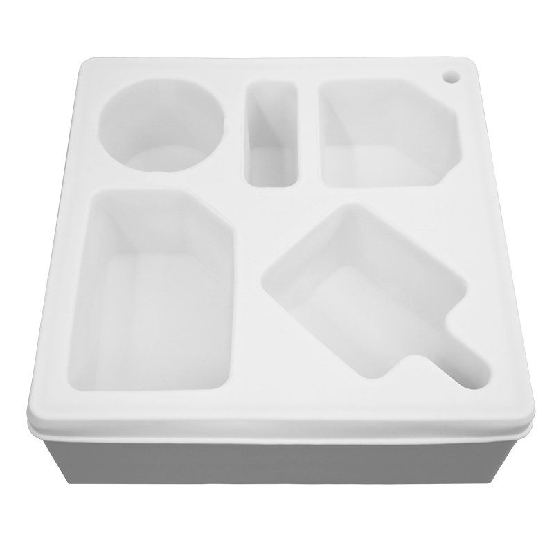 Hot selling silicone storage box, dustproof and storable snack cup holder tray, multifunctional anti overflow fixed cup holder