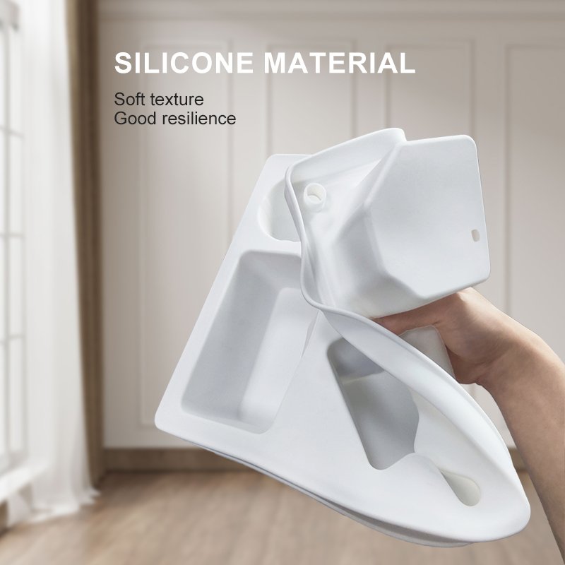 Hot selling silicone storage box, dustproof and storable snack cup holder tray, multifunctional anti overflow fixed cup holder