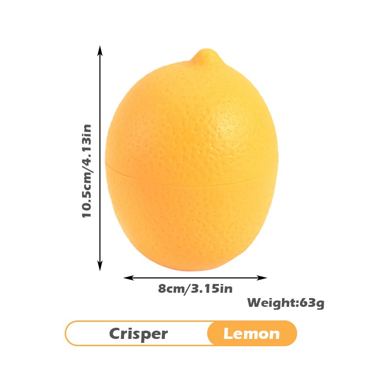 Lemon Fresh-keeping Box Plastic Sealed Fresh-keeping Anti-Oxidation Fruit Vegetable Refrigerator Freezer Storage Container Box