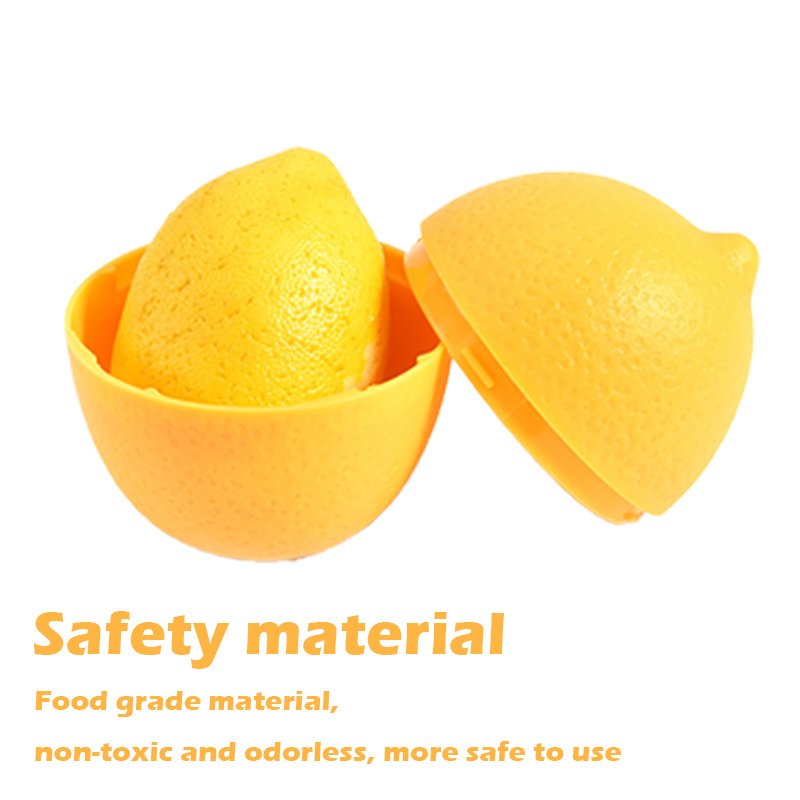 Lemon Fresh-keeping Box Plastic Sealed Fresh-keeping Anti-Oxidation Fruit Vegetable Refrigerator Freezer Storage Container Box