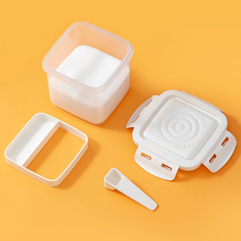 Plastic Containers For Food European Plastic Seasoning Box Kitchen Multi Spices Jar Spice Container Home Kitchen Storage