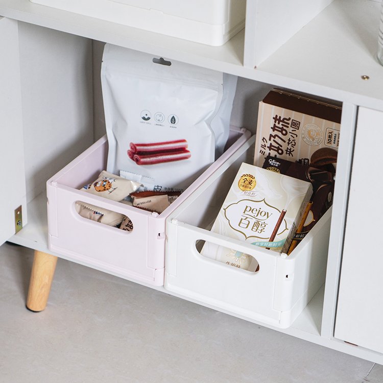 Shunxing New Product Plastic Foldable Storage Box Stackable Desktop Organizer Makeup Cosmetics Box Container Houses ODM OEM