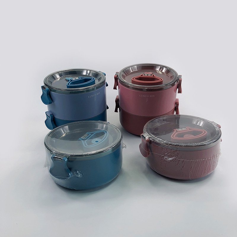 Portable Stackable Food Container Storage Boxes Bento Box Adult Lunch Box