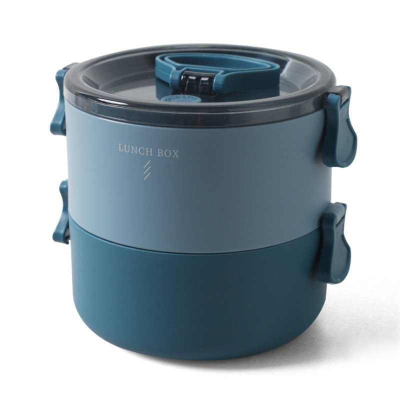 Portable Stackable Food Container Storage Boxes Bento Box Adult Lunch Box