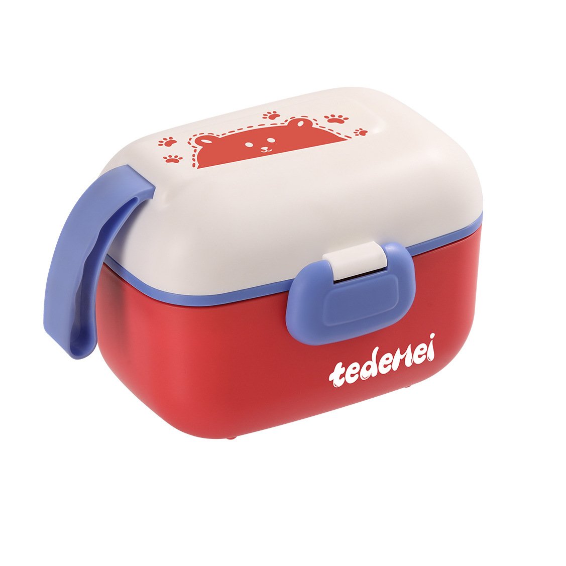 Hot Sale New Creative Portable Infant Food Storage Container Microwave Safe Colorful Baby Lunch Box Baby Travel Snack Box