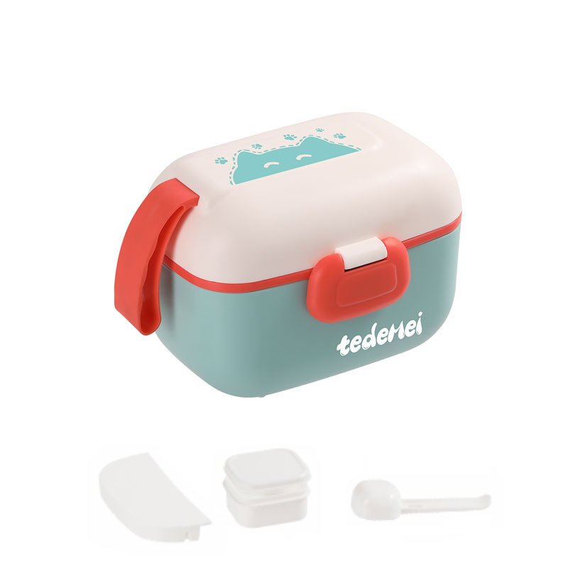 Hot Sale New Creative Portable Infant Food Storage Container Microwave Safe Colorful Baby Lunch Box Baby Travel Snack Box