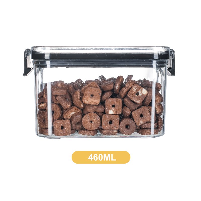 New Airtight Storage Container Food Storage Dry Food Box Kitchen Food Storage Set BPA Free Plastic Clear Fresh Keeping