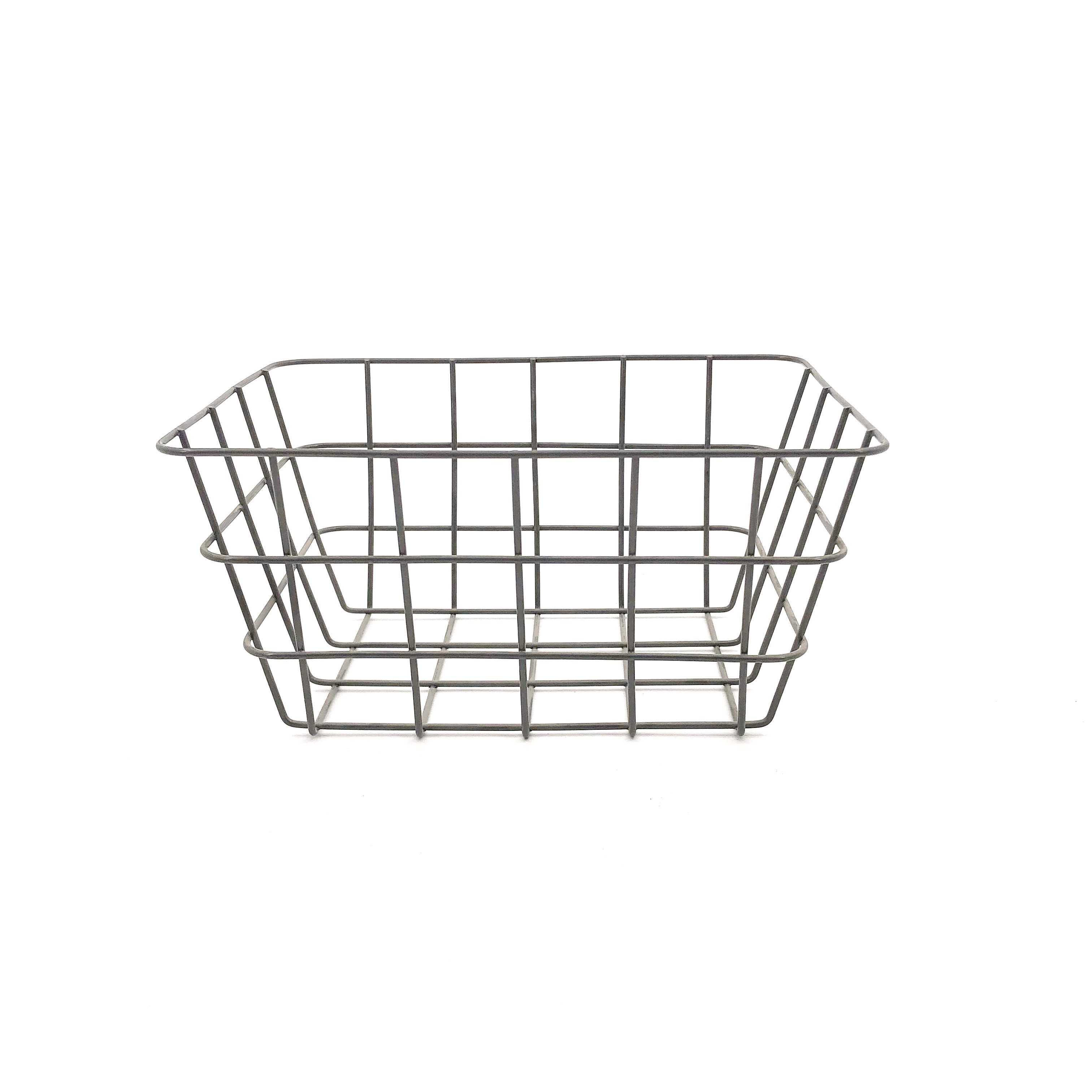 Newest Square Metal Storage Rack Kitchen Accessories Food Storage Organizer Vegetable Fruit Basket