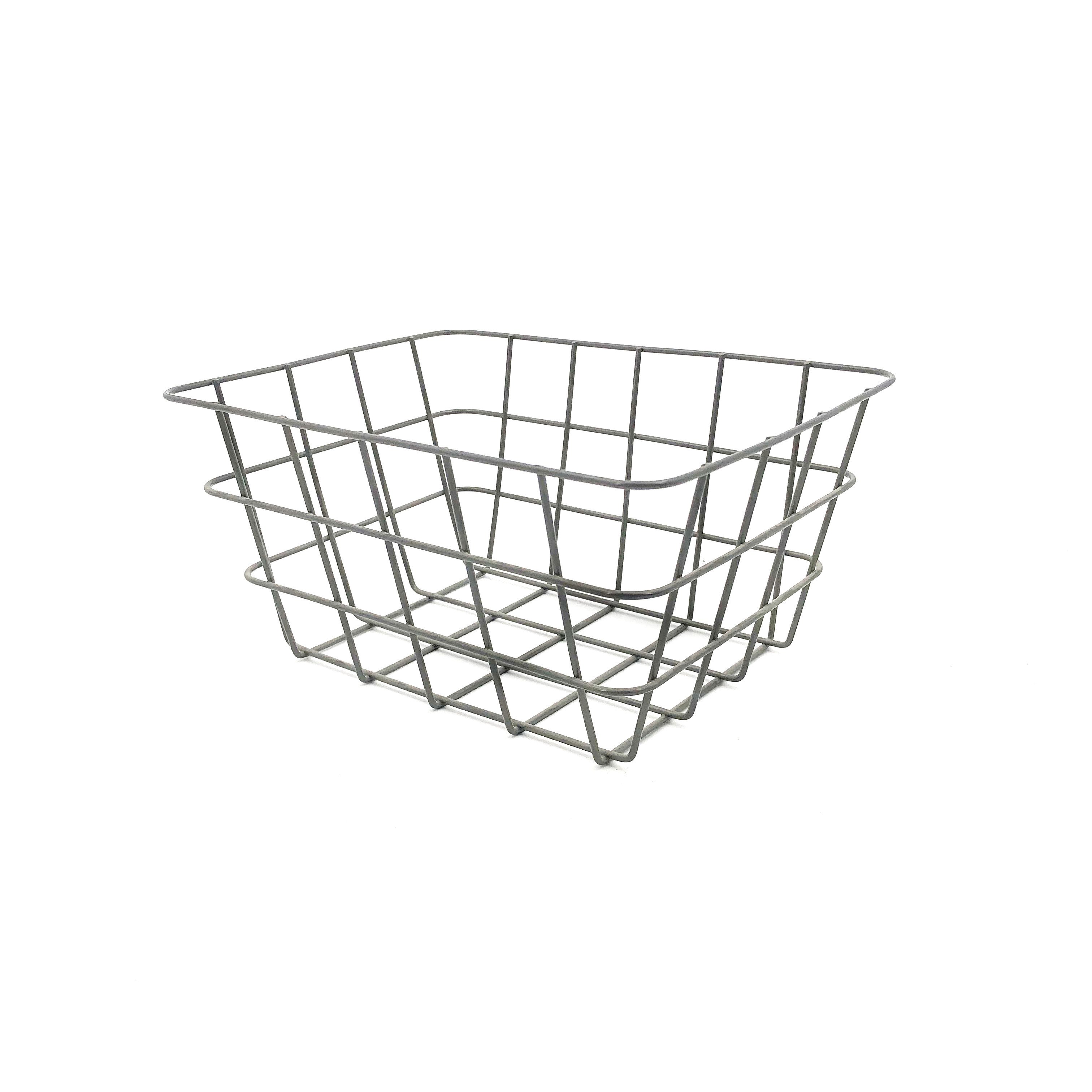 Newest Square Metal Storage Rack Kitchen Accessories Food Storage Organizer Vegetable Fruit Basket