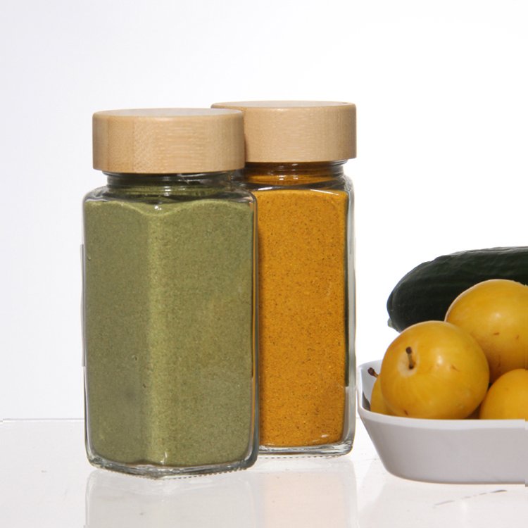 Hot Sale Kitchen Household Storage Jars 4oz Glass Spice Jar Seasoning Bottle With Various Lid