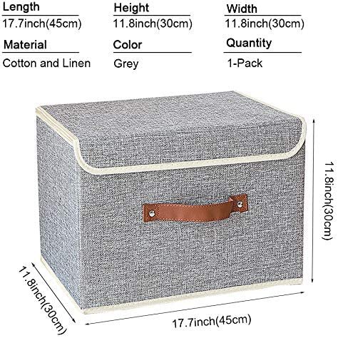 Vietnam Factory Custom Muit-Purpose Toys Clothes Organizer Bins Foldable Storage Boxes Wth Lids