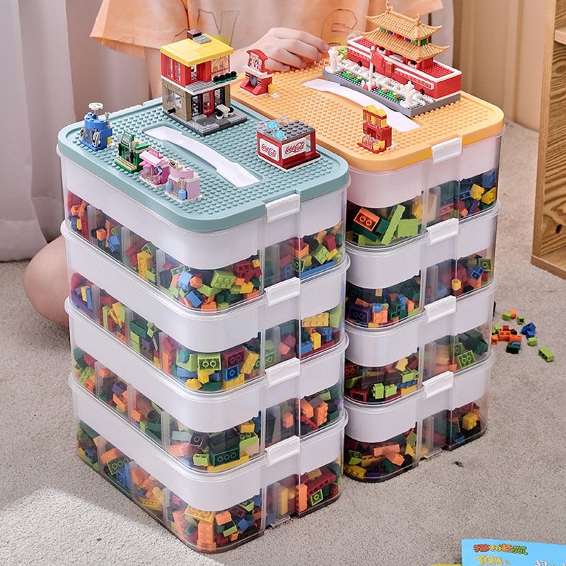 Building Blocks Classification plastic boxes for storage storage box toys toys