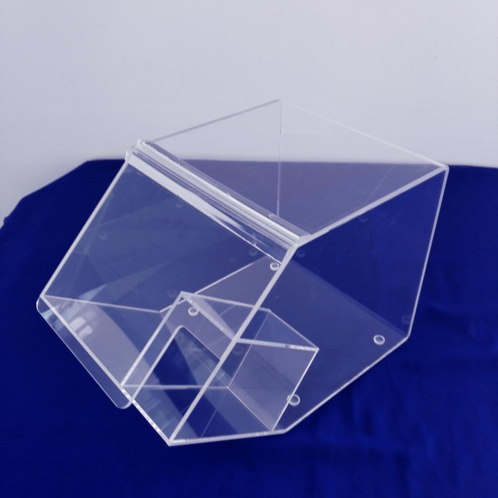 Customized Clear Acrylic Candy Bins With Scoop