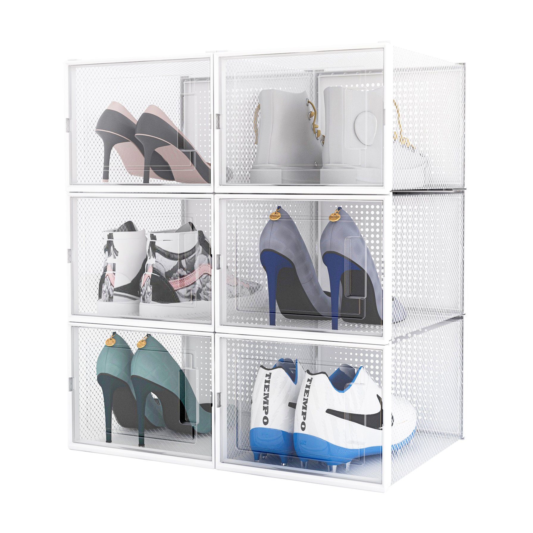 Sports Shoes Oem Acrylic Shoe Boxes Cear Acrylic Factory Custom Shoe Storage Box
