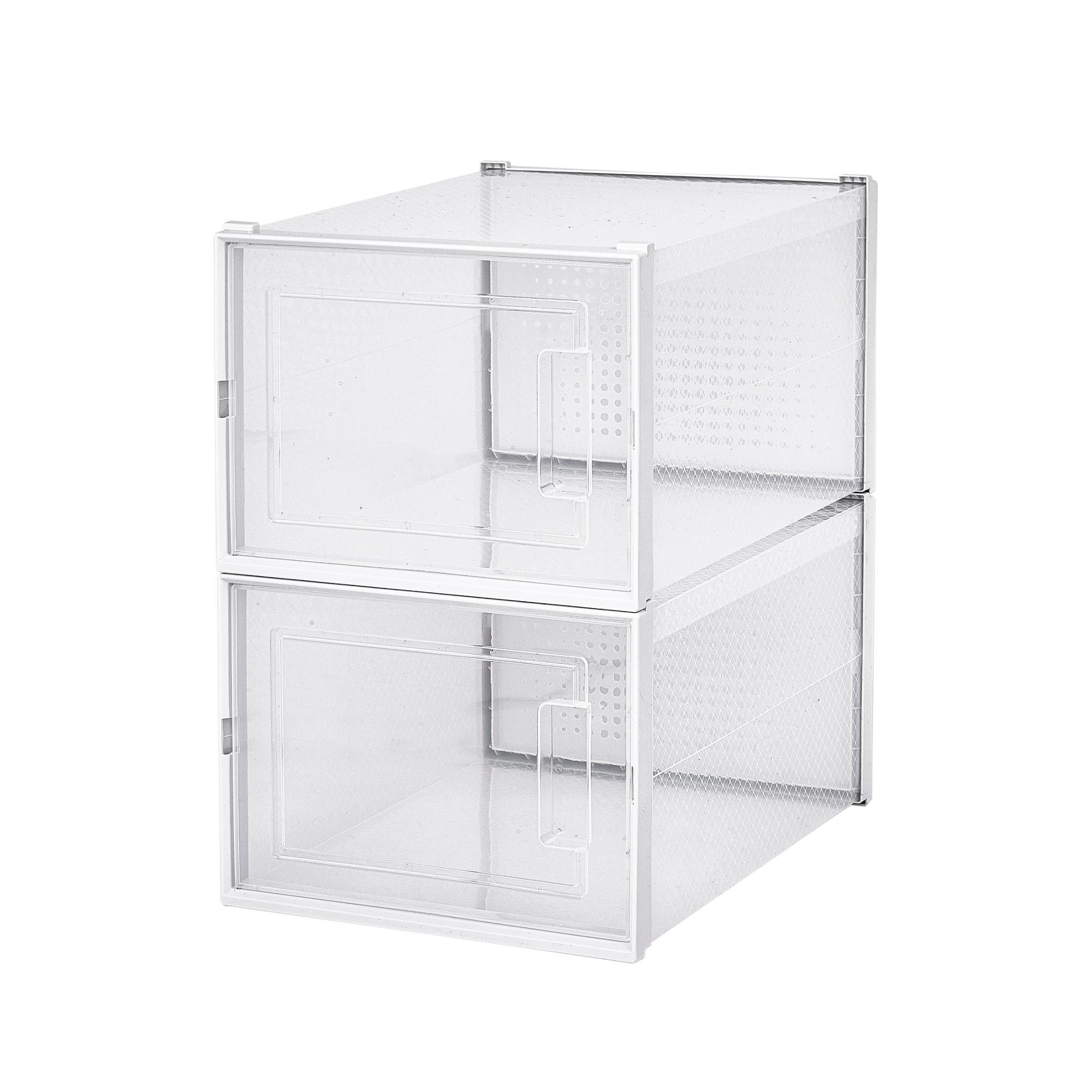 Sports Shoes Oem Acrylic Shoe Boxes Cear Acrylic Factory Custom Shoe Storage Box