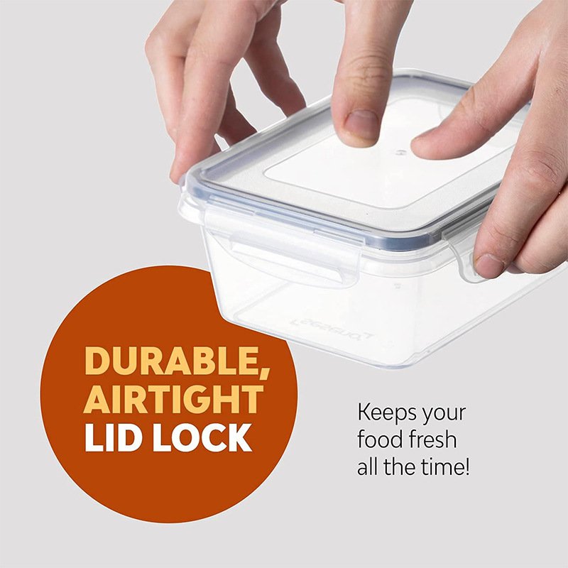 Wholesale Welcome Custom storage set glass food container with airtight lid for food storage